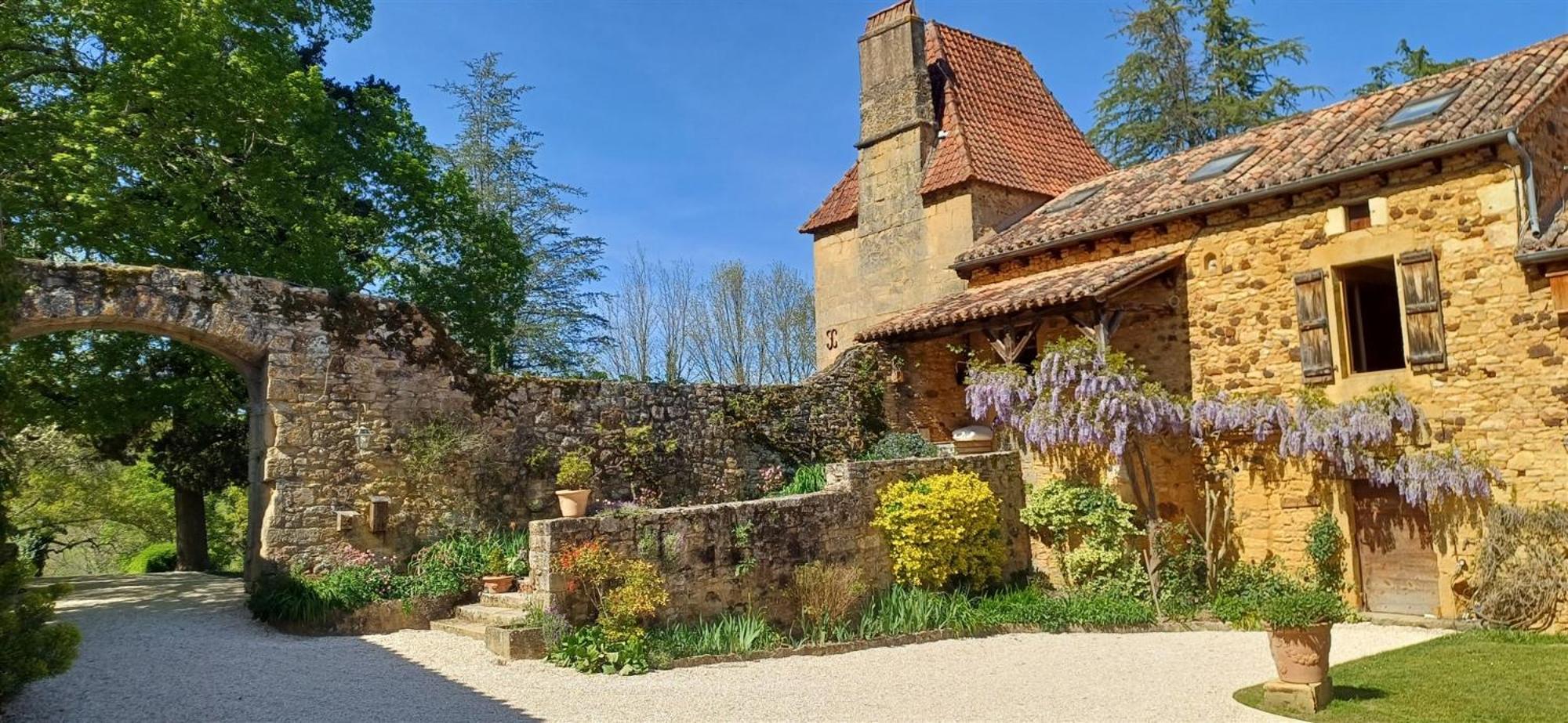 Domaine De Cournet Haut, A 17Th Century Property Set On A Calm, Idyllic Domain With Pool, Tennis, Bikes And More Les Vauries ภายนอก รูปภาพ